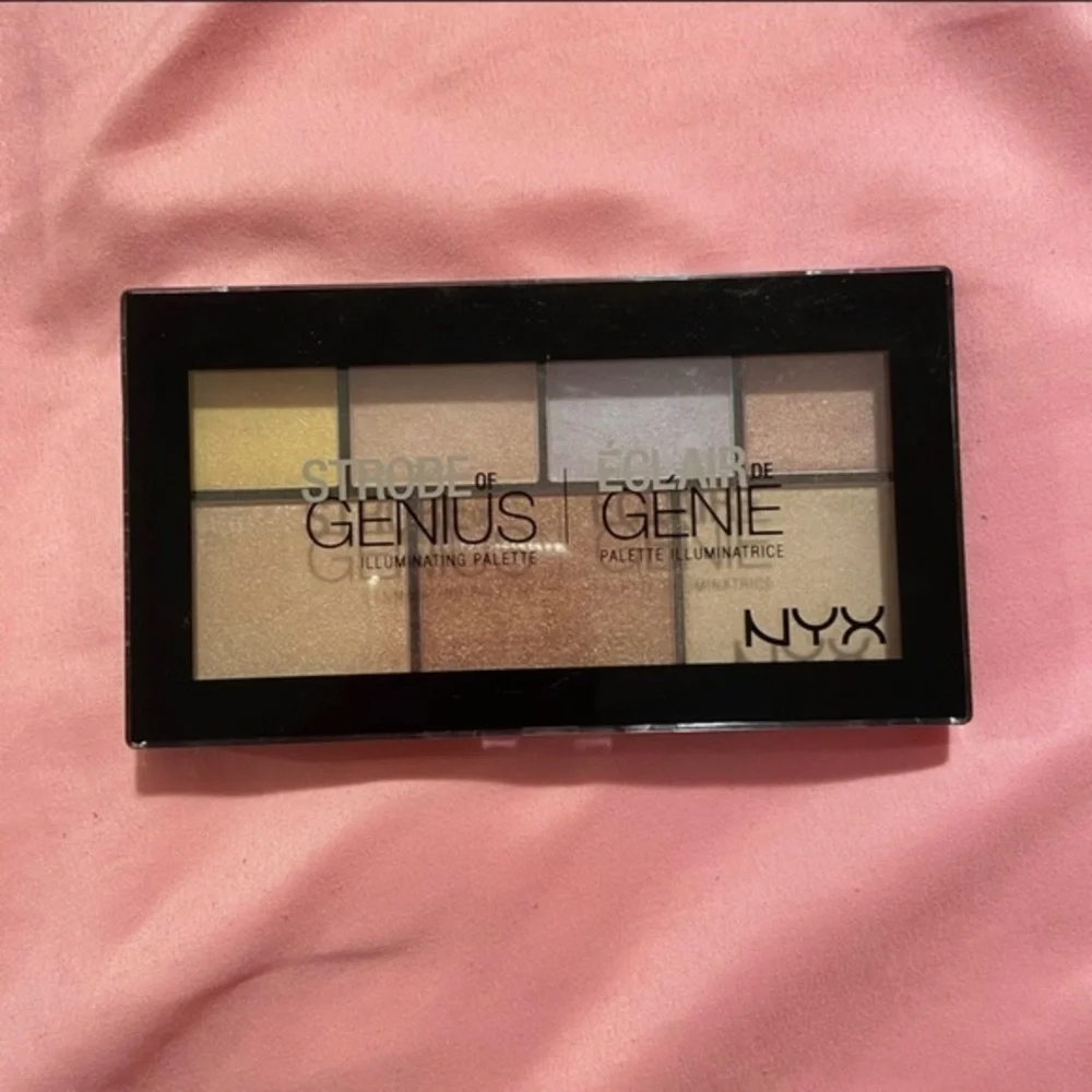NYX Strobe Of Genius Illuminating Highlighters Palette STGP01